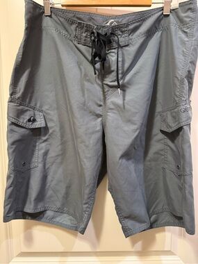 Quiksilver Men's Slate Gray Cargo Boardshorts